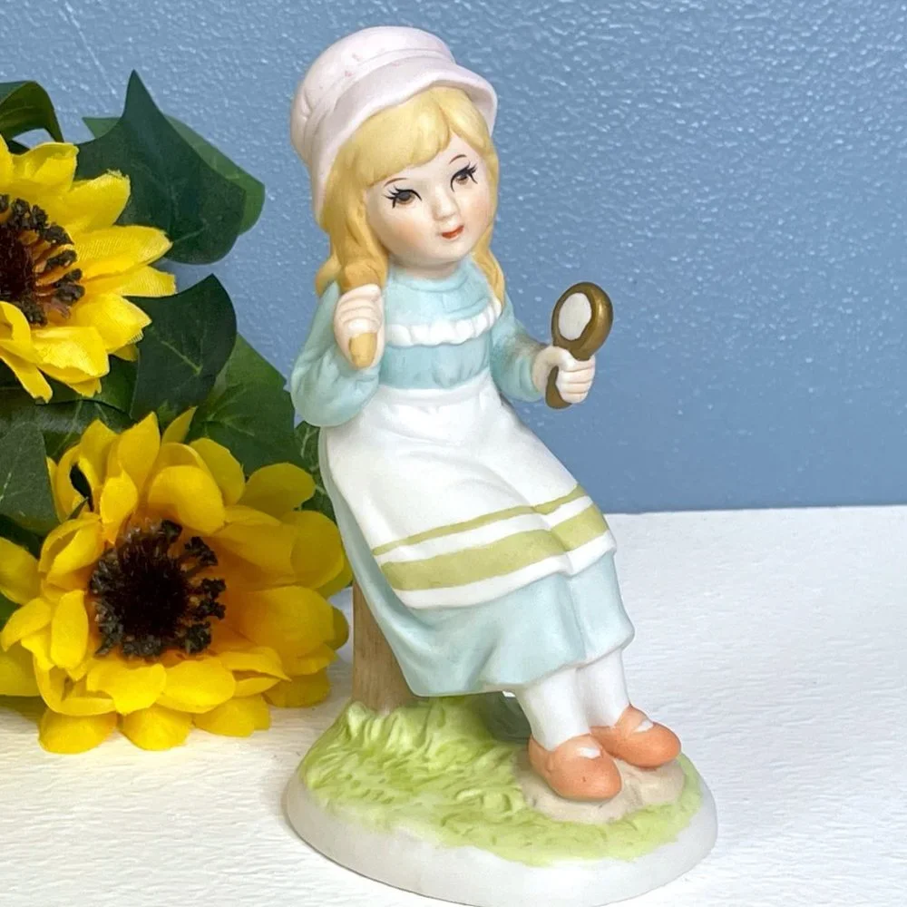 RARE Vintage 1983 New England Collectors Society Lot of 3‎ Porcelain Figurines